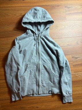 American giant men’s large grey zip up jacket